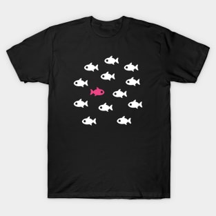 Fish swims against the stream, do it your way! - ORENOB T-Shirt